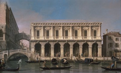 De Brug der Zuchten door Canaletto