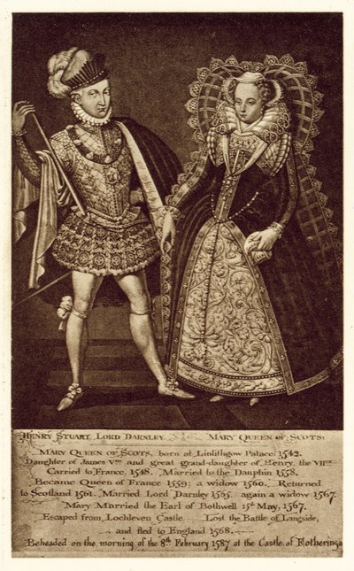 Henry Stuart Lord Darnley, Mary Queen Of Scots door (after) English School