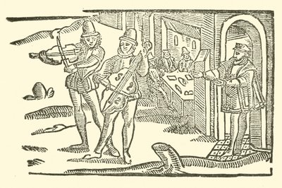 Illustratie voor The Roxburghe Ballads (houtsnede) door (after) English School
