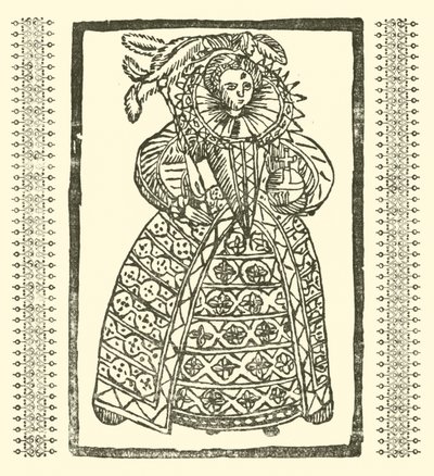 Illustratie voor The Roxburghe Ballads door (after) English School