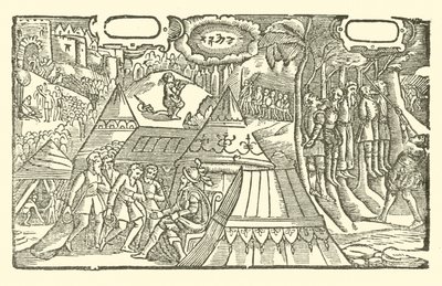 Illustratie voor The Roxburghe Ballads door (after) English School