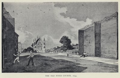 De Oude Fives Courts door (after) English School