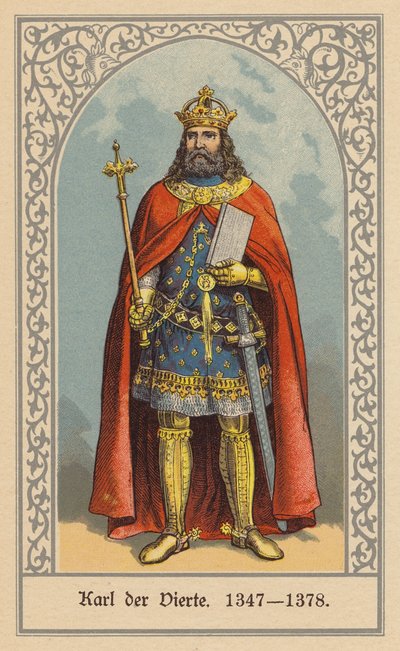 Karel IV, koning van Bohemen en Duitsland en Heilige Roomse keizer door (after) German School