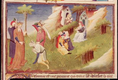 Een executie in Afghanistan, c.1410-12 door (and workshop) Boucicaut Master
