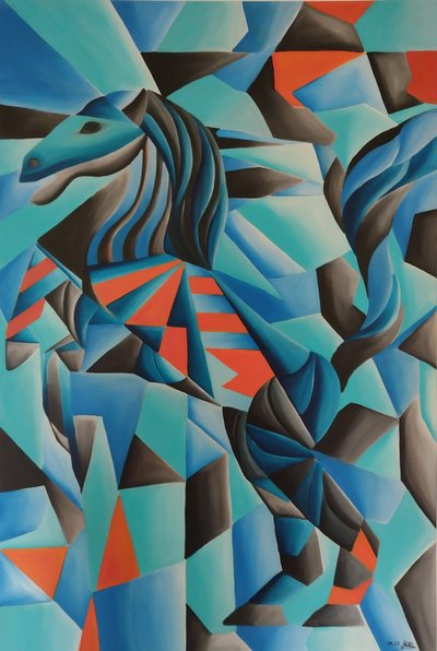 Paardenkracht door GilhausArt