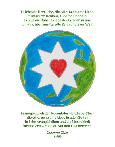 Lang leve de vrede voor altijd in deze wereld door Johanna Thier