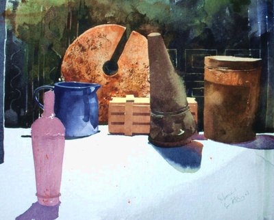 Stilte 56x65 door Simon Fletcher