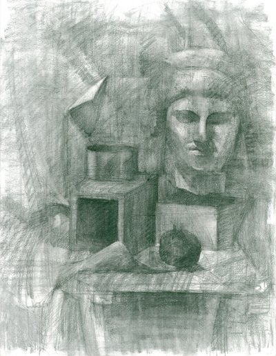 Studie 6 door Chloi Kateridou