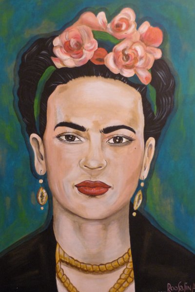 Frida Kahlo variant door Roosalina