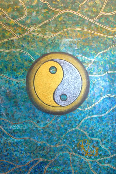 ying Yang door RosaLi