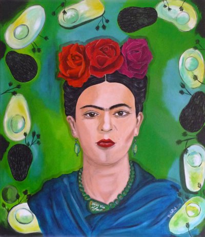 Frida Kahlo variant door Roosalina