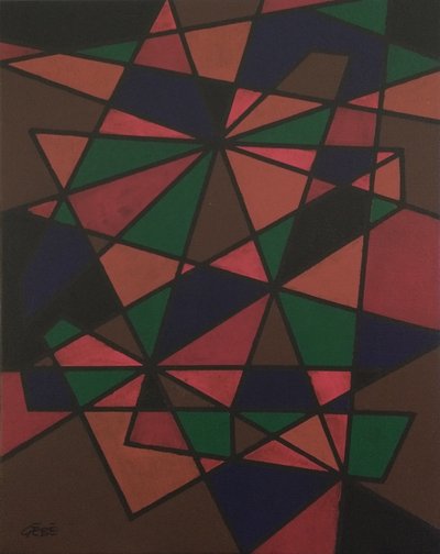Variabele geometrie (werk nr. 1 van 5) door Guy Boulianne