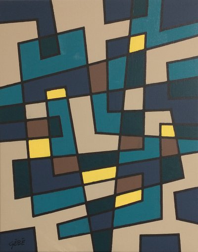 Variabele geometrie (werk nr. 3 van 5) door Guy Boulianne