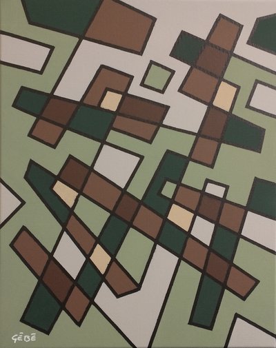 Variabele geometrie (werk nr. 4 van 5) door Guy Boulianne