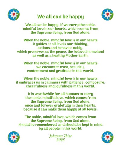 We all can be happy door Johanna Thier