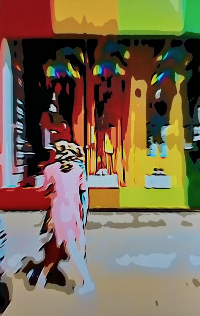 Veelkleurig stedelijk door Mavet