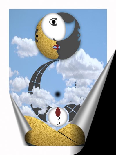 Sticker door 