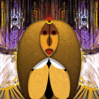 Anima Dannata (IV) - Hommage aan Francis Bacon door Alexander Eibach