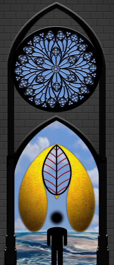 De naam van de roos (uit de serie: Gothic Impressions) door Alexander Eibach