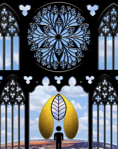 De bouwmeester (I) (uit de serie: Gothic Impressions) door Alexander Eibach