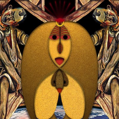 Jenseits von Eden (II) (aus der Serie Anima Dannata) door Alexander Eibach