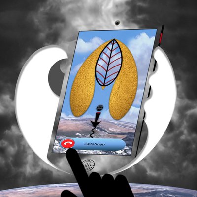 De oproep (II) - (uit de serie: Skyphone) door Alexander Eibach