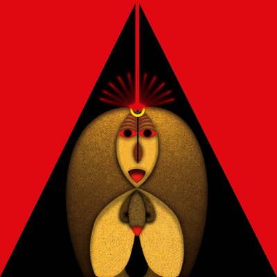 Erschrecken (III) door Alexander Eibach