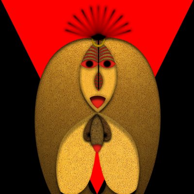 Voice of Fire (II) door Alexander Eibach
