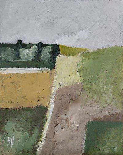 Minimalistisch landschap door M. Vet