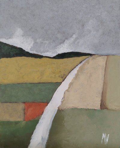 Witte weg door M. Vet