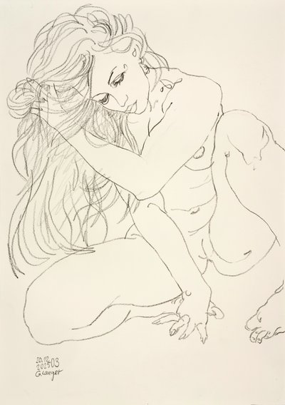 Mooi meisje door Gunter Langer