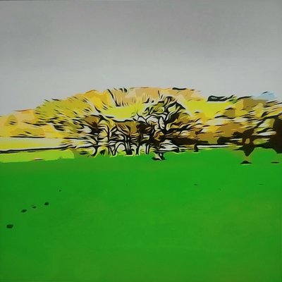 Digitaal landschap 24 door M. Vet