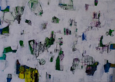 White Abstraction 2 door OBOSHI