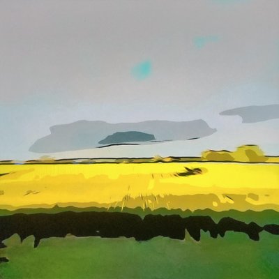 Digitaal landschap 33 door M. Vet
