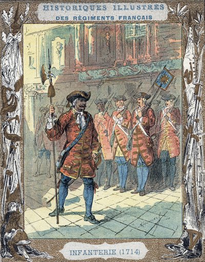 Franse infanterie door A. Demarle