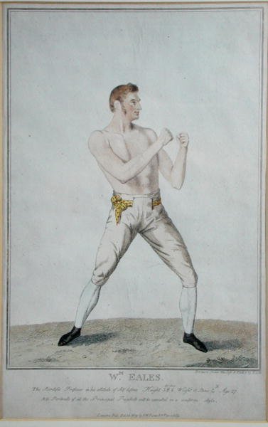 Wm. Eales, De Wetenschappelijke Professor in zijn houding van Zelfverdediging, gepubliceerd 1819 door A. Easton