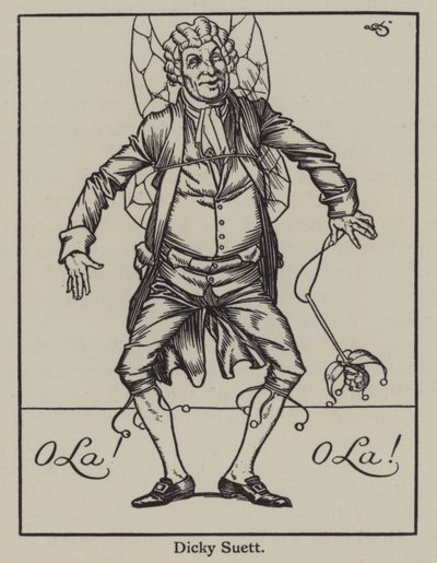 Illustratie voor The Essays of Elia door Charles Lamb door A. Garth Jones