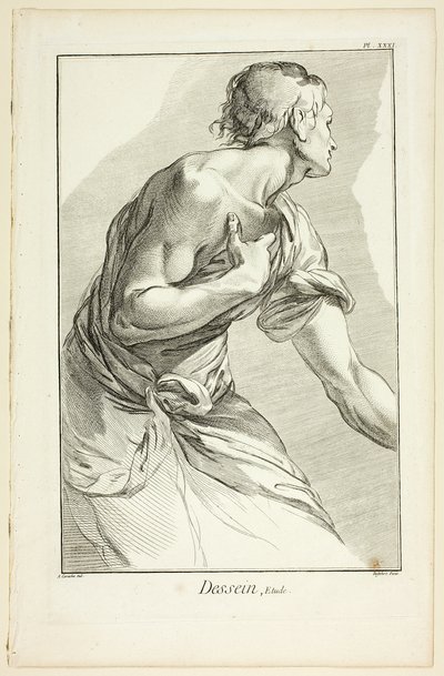 Ontwerp: Studie, uit Encyclopédie door A. J. Defehrt