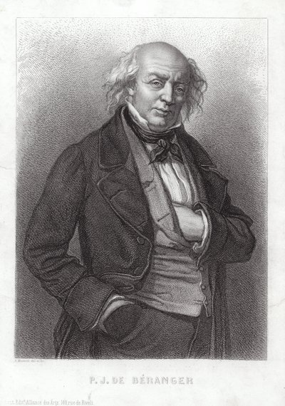 P J De Beranger door A. Masson
