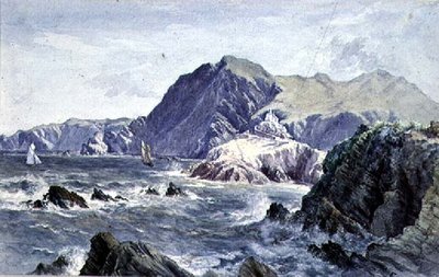 Hillsborough, vanaf de Capstone, Ilfracombe door A. Newton Brooke