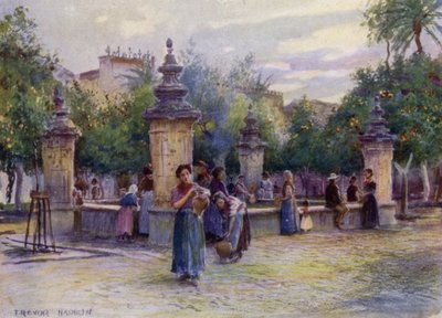 Cordova, Patio de los Naranjos door A. Trevor Haddon