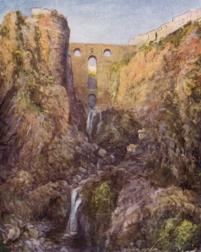 Ronda, de Tajo door A. Trevor Haddon