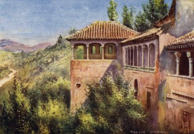 Het Alhambra, De Boudoir van de Koningin door A. Trevor Haddon