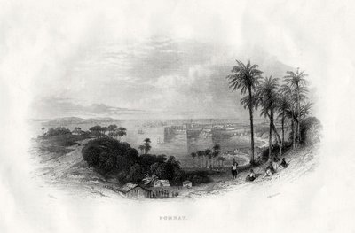Bombay, India, 1860 door A. Willmore