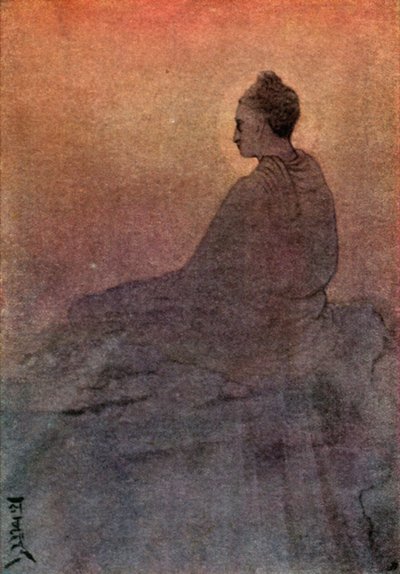 De overwinning van Boeddha door Abanindranath Tagore