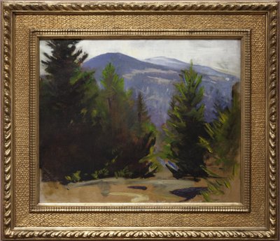 Schets van Monadnock Mountain door Abbott Handerson Thayer