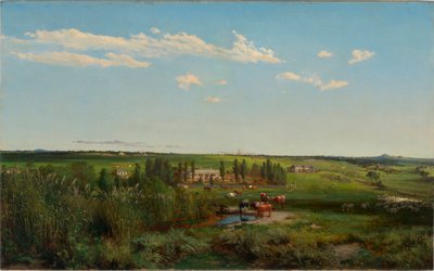 Het landgoed van Mount Fyans in Australië door Abraham Louis Buvelot