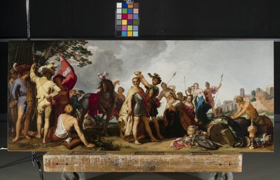 Kroningsscène door Abraham Bloemaert