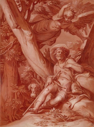 St. Roch door Abraham Bloemaert