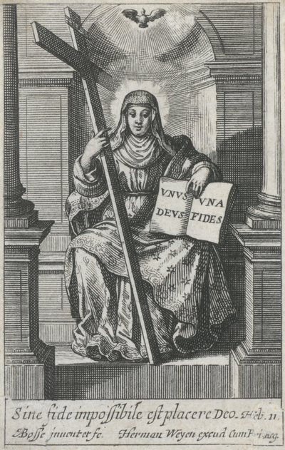 Ecclesia door Abraham Bosse